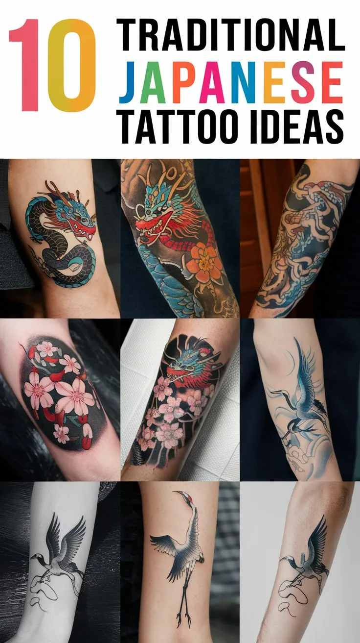 10 Traditional Japanese Tattoo Ideas to Admire and Inspire