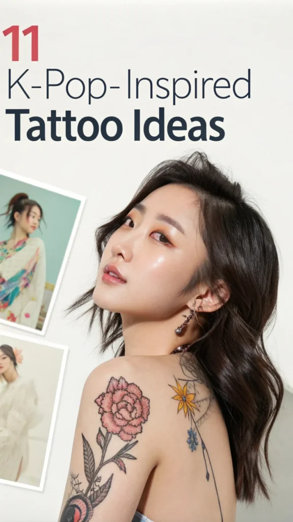 11 K-Pop-Inspired Tattoo Ideas: Designs to Take Your Style to the Next Level