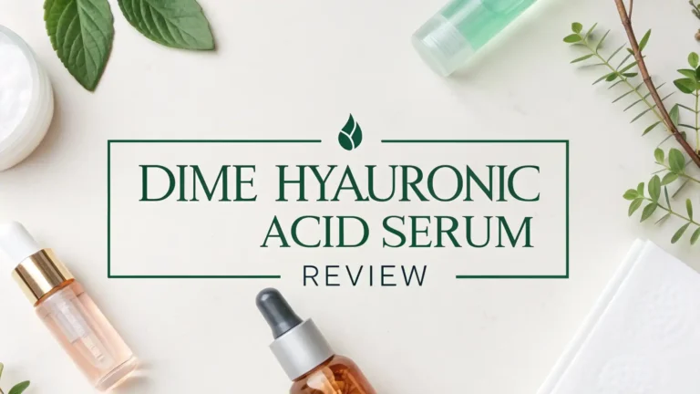 DIME Hyaluronic Acid Serum Review 2026: The Ultimate Guide