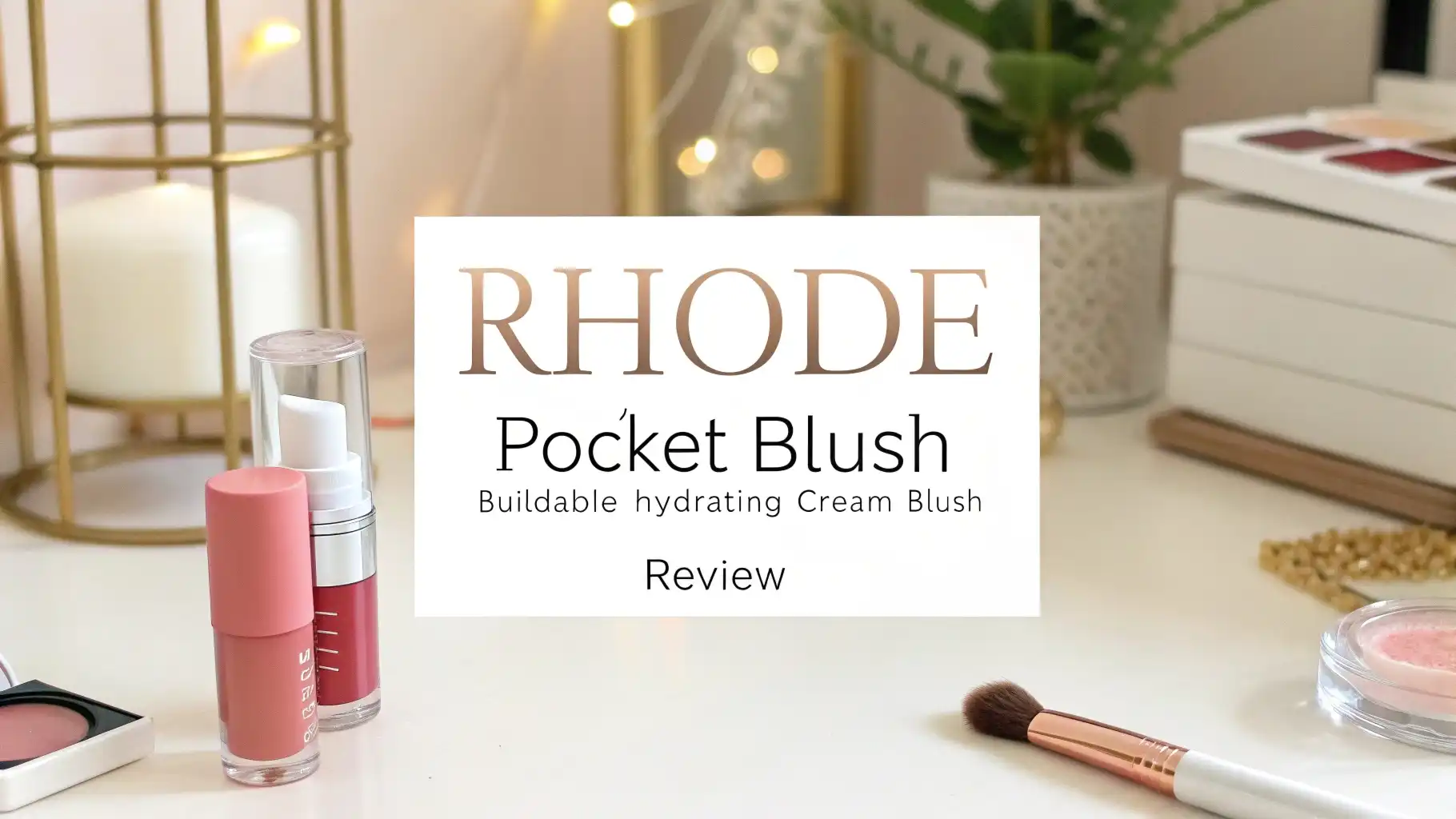 Rhode Pocket Blush Buildable Hydrating Cream Blush Review 2026