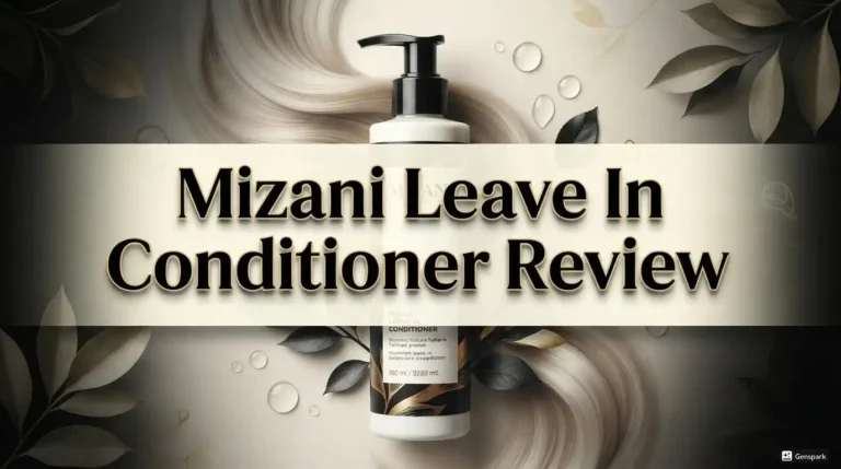 Mizani Leave In Conditioner Review 2026: Ultimate Guide
