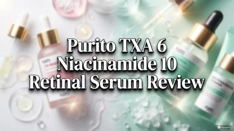 Purito TXA 6 Niacinamide 10 Retinal Serum Review 2026: Worth It?