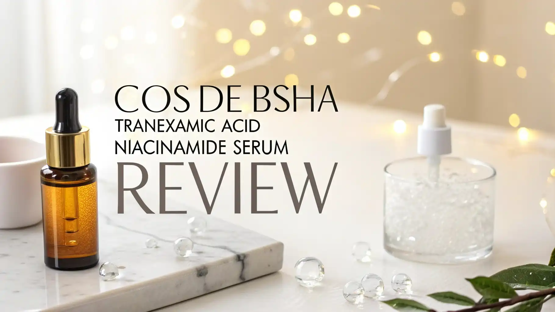 Cos De Baha Tranexamic Acid Niacinamide Serum Review 2026