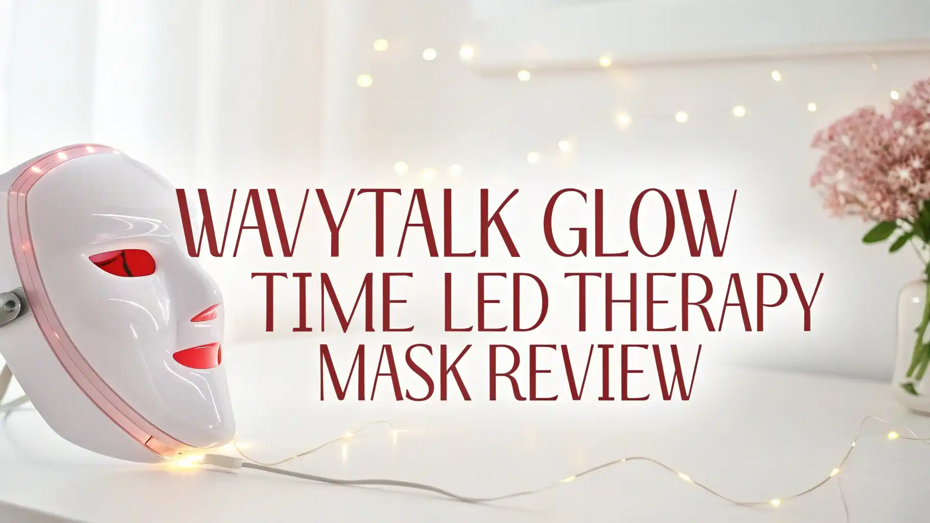 Wavytalk Glow Time LED Therapy Mask Review 2026